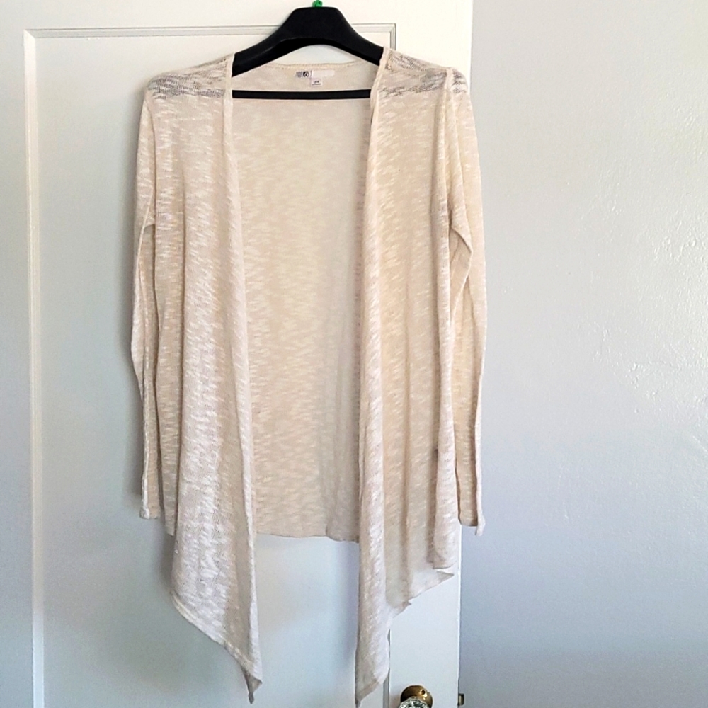 Volcom Cream Cardigan Sweater